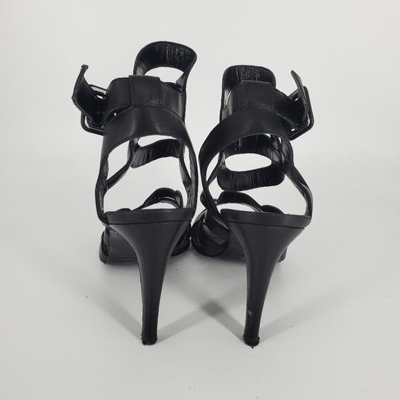 Pierre Hardy Black Strappy Ankle Buckle Heels 36 - Picture 4 of 11